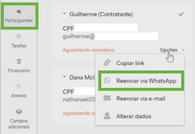 como utilizar reenvio via whatsapp